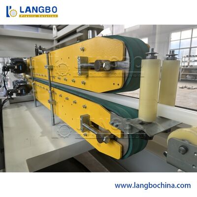 Plastikowa linia do produkcji rur PPR PE 3-warstwowy pilot PLC