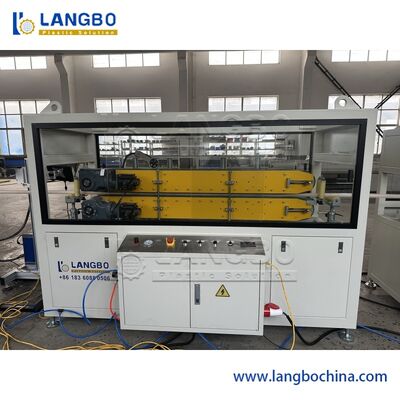 Stożkowa linia do wytłaczania rur PPR Podwójna śruba do pomiaru rur online