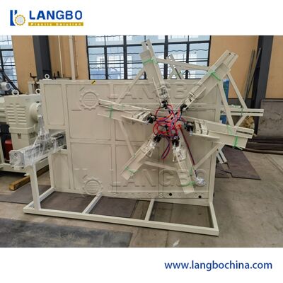 Automatyczna przewijarka do rur z tworzyw sztucznych Schnider Electrical Components do PE HDPE karbowanych rur, zakres zwijania 1600-3200mm