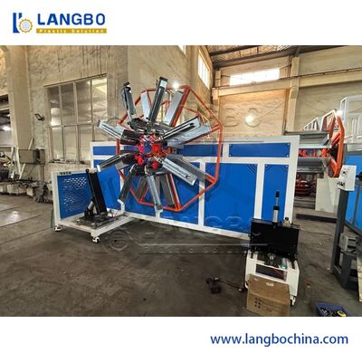 Automatyczna przewijarka do rur z tworzyw sztucznych Schnider Electrical Components do PE HDPE karbowanych rur, zakres zwijania 1600-3200mm