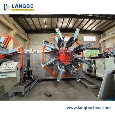 Automatyczna przewijarka do rur z tworzyw sztucznych Schnider Electrical Components do PE HDPE karbowanych rur, zakres zwijania 1600-3200mm