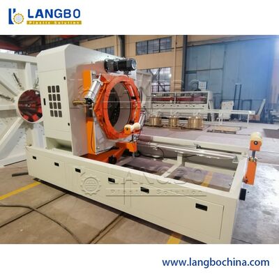 Ekstruder do rur drenażowych z tworzywa sztucznego PVC, maszyna do produkcji rur karbowanych