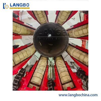 Ekstruder do rur drenażowych z tworzywa sztucznego PVC, maszyna do produkcji rur karbowanych