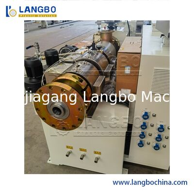 Wpc Conical Twin Screw Extruder AC Motors Optional Touch Screen Control Panel