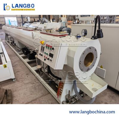 PVC Pipe Extrusion Line Solving Line Speed Mismatch And Cooling Deformation