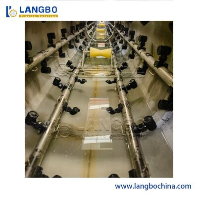 Pressure PVC Pipe Extrusion Line Adjustable Cutting Speed Max 63mm Cutting Pipe