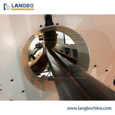 Certyfikat ISO Linia do wytłaczania rur PE z procesem kalibracji / chłodzenia