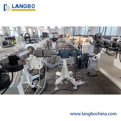 Linia do wytłaczania rur PE o średnicy 75-315 mm, pojedyncza, podwójna, wielowarstwowa / Maszyna do produkcji rur HDPE / Linia do produkcji rur z tworzyw sztucznych