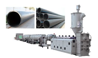 High Speed HDPE Pipe Making Machine , Capacity 350KG/H HDPE Extruder Machine