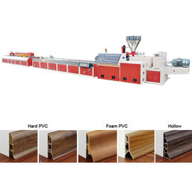 Ceiling Panel PVC Sheet Production Line , PLC Control UPVC Window Making Machine