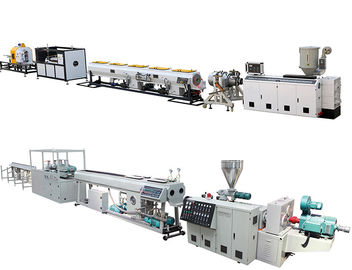SIEMENS Motor PVC Rurociąg Maszyna Linia wytłaczania tworzyw sztucznych Wysoko automatyczny