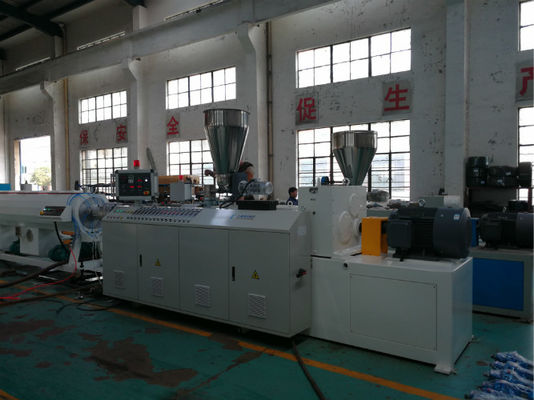 Electrical PVC Conduit Pipe Making Machine , High Speed Pipe Manufacturing Machine