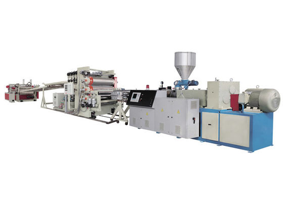 Decorative PVC Foam Board Extrusion Line 1200 - 2050mm Product Width