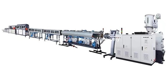 Linia do produkcji rur PE sterowana PLC