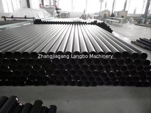 Plastic PVC PE Smooth Rigid Flexible Soft Pipe Extruder Making Machine