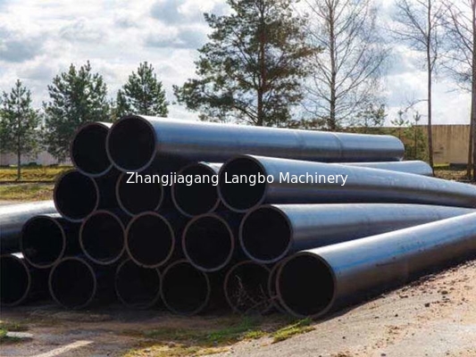 Linia wytłaczania rurociągów maszyny do wytwarzania rurociągów HDPE o dużej średnicy