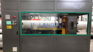 Linia do wytłaczania rur PE 110mm, Jednoślimakowa, sterowana PLC