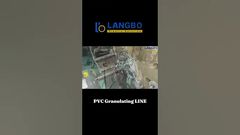 Linia produkcyjna do granulacji na gorąco PVC #maszynadogranulacji #granulatplastikowy