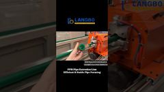 Szybka Linia do Produkcji Rur PPR do Zastosowań Sanitarnych #rurappr#ekstruzjarur