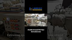 Maszyna do produkcji rur PVC dwuwarstwowych, Szybka maszyna do produkcji rur PVC#maszyna #PVC #WytłaczanieRur