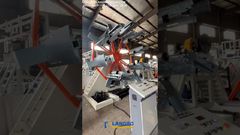 Maszyna do zwijania rur PE 63-160mm Działa Idealnie #maszyna #fabryka #rurype