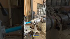 Maszyna do produkcji rur PVC 60–160 mm | Wydajna linia do wytłaczania#rurypvc #maszynadorur