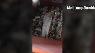 Rozdrabniacz przemysłowy o dużej wydajności do recyklingu plastikowego papieru drzewnego i puszek metalowych