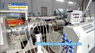 Linia produkcyjna wytłaczania rur PVC